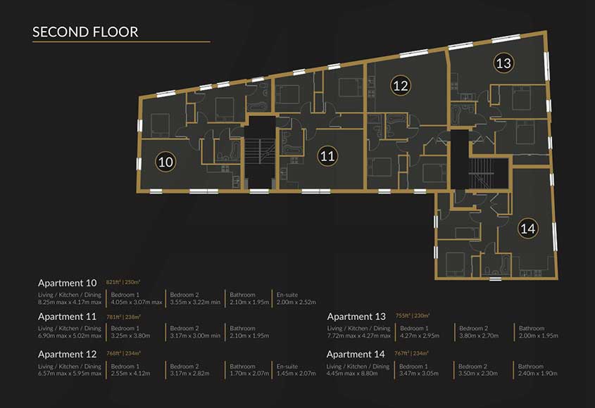Floor Plan - Second
